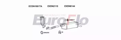 Система выпуска ОГ EuroFlo DNCAB25D 8015